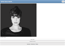 Tablet Screenshot of annalucaworks.de